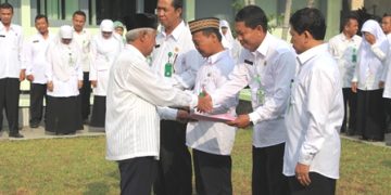 Penyerahan SK kenaikan pangkat ASN Kemenag Klaten
