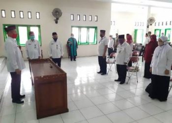 Lantik Kaur TU dan Pengawas, Kakankemenag Harapkan Peningkatan Kinerja