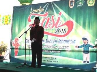 Jaring Bibit Unggul Berprestasi, Klaten Gelar Festival Anak Soleh