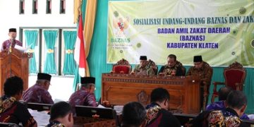 Baznas Klaten adakan sosialisasi undang-undang zakat
