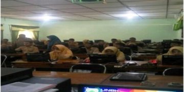 Simulasi UNBK, Latih Kemampuan dan Mental Siswa MTsN 1 Klaten