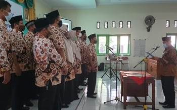 Kakankemenag Klaten Melantik Pengurus MGMP PAI SMK