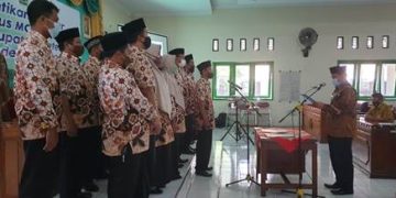 Kakankemenag Klaten Melantik Pengurus MGMP PAI SMK