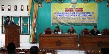 Ramah Tamah, Wujud Syukur Peringatan HAB ke 73 Kemenag Klaten