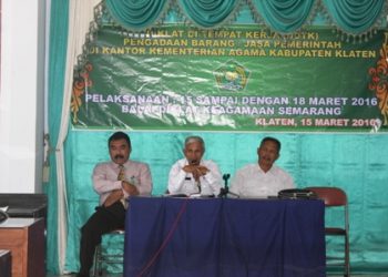 Pembukaan DDTK Pengadaan Barang/Jasa