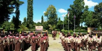Bentuk Karakter Berakhlakul Karimah, MTsN Jatinom Gelar Perkemahan