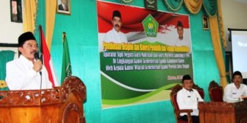 Kakanwil Berikan Pembinaan Kepada Pendidik dan Tenaga Kependidikan
