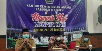 Kemenag Klaten Gelar Manasik Haji Menata Hati