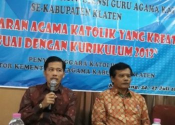 Tingkatkan Kompetensi Guru, Kemenag Klaten Gelar Workshop Kurikulum 2013
