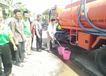 Bentuk Kepedulian Sosial, KUA dan PAI Bantu Air Bersih