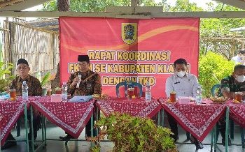Menjadi Narasumber Rakor FKDM, Kakankemenag Sampaikan Penguatan Moderasi Beragama