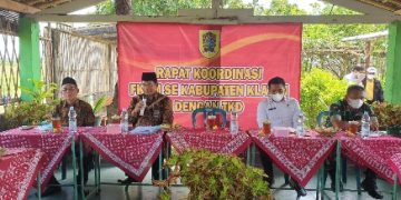 Menjadi Narasumber Rakor FKDM, Kakankemenag Sampaikan Penguatan Moderasi Beragama