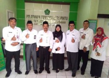 Kunjungi Kebumen, Kemenag Klaten Study Banding PTSP dan ZI