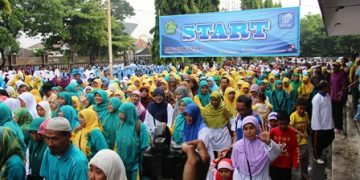 Jalan sehat keluarga Kemenag Klaten