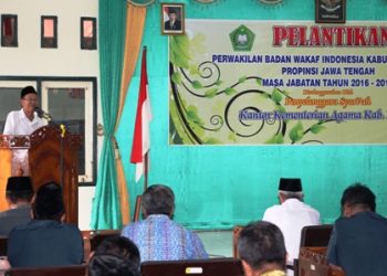 Pelantikan perwakilan BWI Kab. Klaten