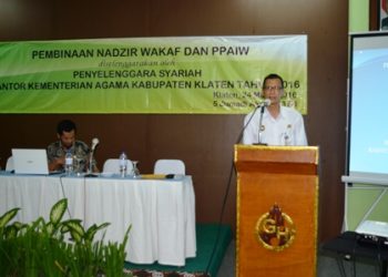 Kemenag Klaten bina nadzir wakaf