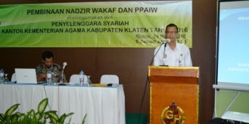 Kemenag Klaten bina nadzir wakaf