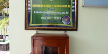 Sampaikan saran kritik melalui media yang resmi