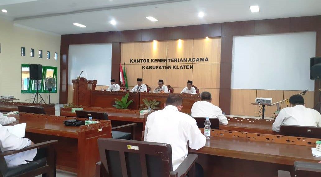 Kemenag Klaten Gelar Pembinaan ASN BerAKHLAK