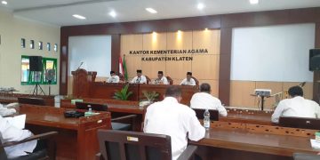 Kemenag Klaten Gelar Pembinaan ASN BerAKHLAK
