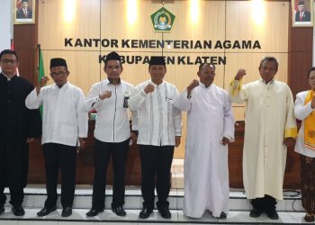 Kemenag Klaten Gelar Doa Bersama Lintas Agama