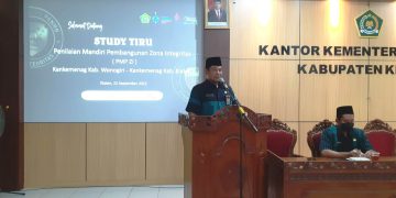 Kemenag Wonogiri Studi Tiru ZI di Kemenag Klaten