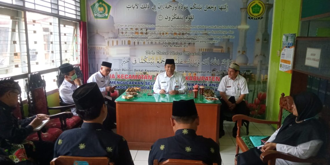 Pembinaan KUA dan PAI, Kakankemenag Tekankan Pelayanan dan Moderasi Beragama
