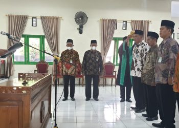 Kakankemenag Klaten Lantik Jabatan Kepala KUA