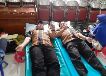 Semarak HAB 77, Kemenag Klaten Gelar Bhakti Sosial Donor Darah