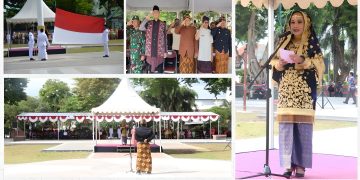 Kemenag Klaten Gelar Upacara Peringati HAB ke 77 Terpusat di Alun-alun