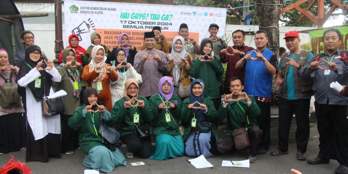 Kemenag Klaten Kampanyekan Program Mandatori Halal