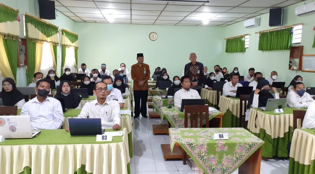 Kakankemenag Klaten Pantau Langsung SKT Tambahan CPPPK