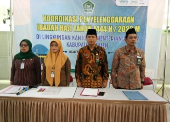 Persiapan Kemenag Klaten dalam Penyelenggaraan Ibadah Haji 1444H/2023M
