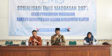Kemenag Klaten Gelar Sosialisasi EMIS Madrasah