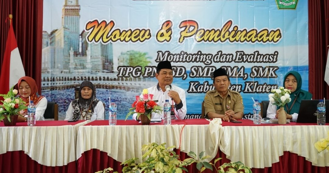 Monev TPG dan Pembinaan, Upaya Tingkatkan Kualitas dan Kompetensi Guru PAI