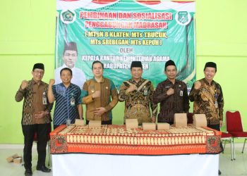 Kemenag Klaten Gelar Pembinaan dan Sosialisasi Penggabungan MTs