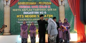 AKHIRUSSANAH & PELEPASAN PESERTA DIDIK KELAS IX SERTA HAFLAH TAHFIDZUL QUR’AN – MTs N 5 KLATEN