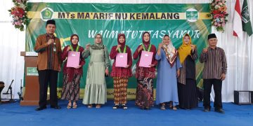 Walimatut Tasyakur & Akhirussanah Siswa Kelas IX MTs Ma’arif NU Kemalang