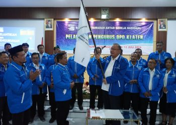 Pelantikan Pengurus DPD Badan Musyawarah Antar Gereja Nasional (Bamagnas) Kabupaten Klaten