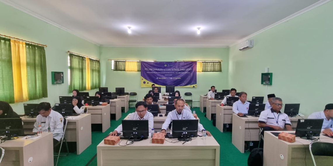 Ujian Dinas & UPKP Pada Kantor Wilayah Kementerian Agama Prov. Jateng Tilok Kabupaten Klaten