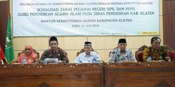 Sosialisasi Zakat Pegawai Negeri Sipil dan P3K Guru PAI pada Dinas Pendidikan