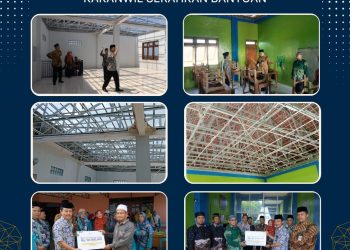Tinjau Ponpes Yang Terdampak Bencana – Kakanwil Kemenag Prov. Jateng Serahkan Bantuan