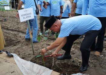 Penanaman Tanaman Buah Tandai Gebyar Toleransi Kerukunan Umat Beragama Di Kabupaten Klaten