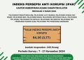 Hasil Survei Indeks Persepsi Anti Korupsi (IPAK) Kantor Kementerian Agama Kabupaten Klaten