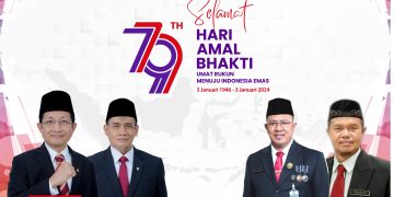 Selamat Hari Amal Bakti Yang Ke-79 Kementerian Agama – Dengan Tema “Umat Rukun Menuju Indonesia Emas”