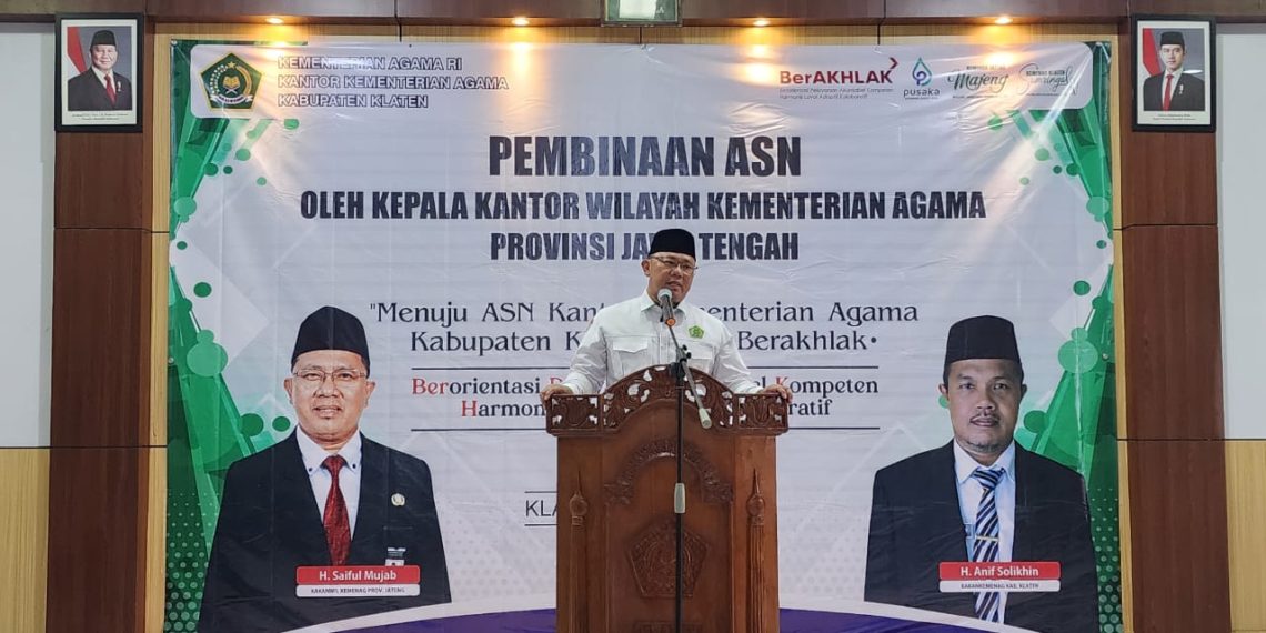 Kakanwil Saiful Mujab: “Kita Harus Menyamakan Frekuensi, Visi dan Misi Sebagai ASN Kementerian Agama”