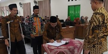 SERAH TERIMA JABATAN DAN LEPAS KENAL KEPALA MIN DI LINGKUNGAN KANKEMENAG KLATEN